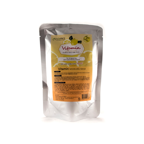 Маска альгинатная с витамином С для улучшения цвета и рельефа лица Inoface Vitamin Modeling Mask 200г