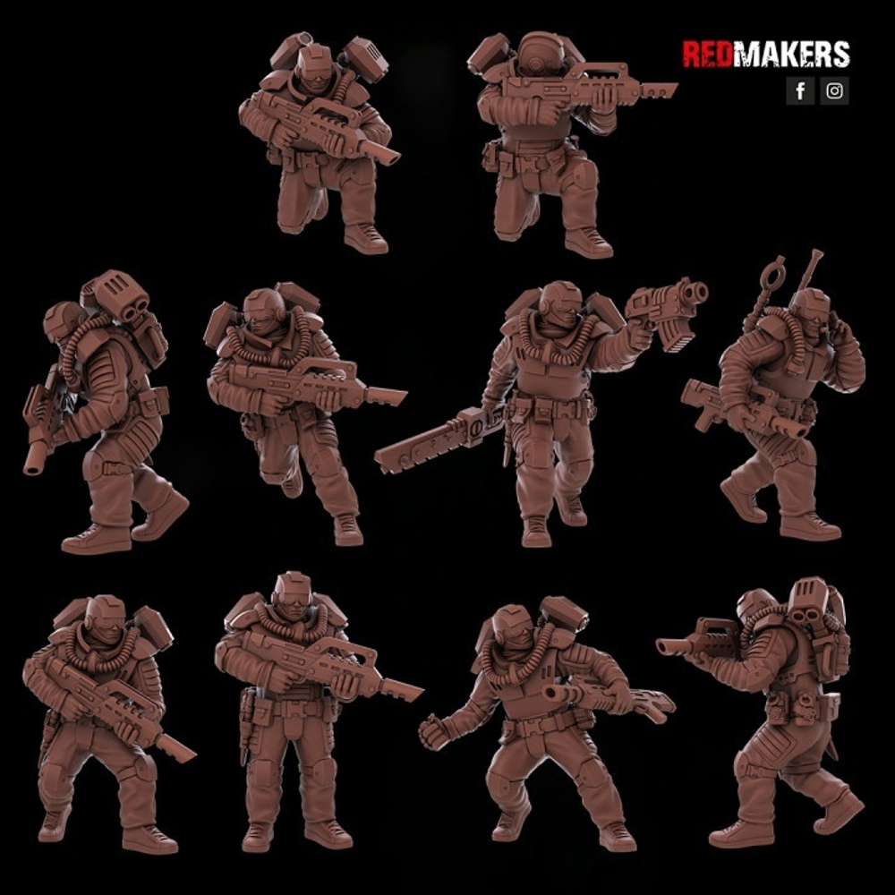 Airborne Division - Squad of the Imperial Force