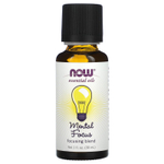 NOW Foods, Essential Oils, Mental Focus, 30 мл (1 жидк. унц.)