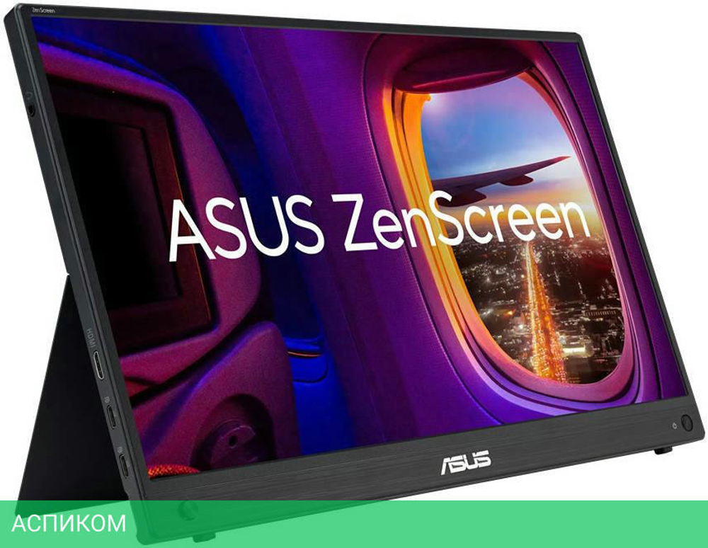 Монитор Asus ZenScreen MB16AHG черный (90LM08U0-B01170)