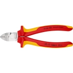 Кусачки боковые для удаления изоляции хромированные 160 мм Knipex 14 26 160