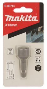 Магнитная торцовая головка 13x50 Makita B-38744 11 x 50 мм 1/4\"