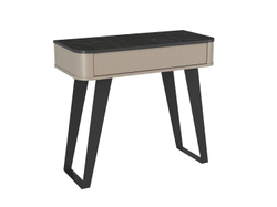 Фиделия стол туалетный 76.12 серый камень / мрамор черный