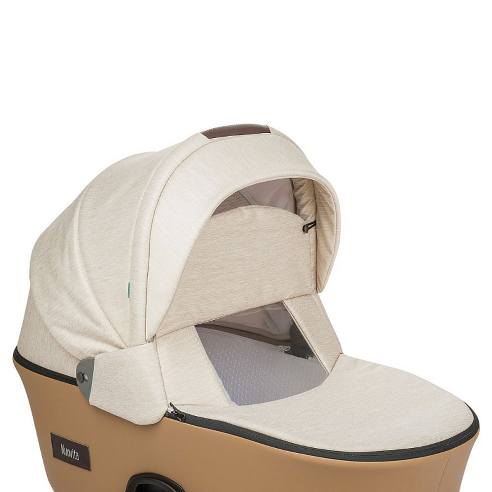 Детская коляска Nuovita Carro Sport 2 в 1 Marrone/Бежево-коричневый