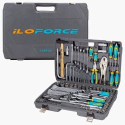Набор инструментов 142пр.1/4'',3/8'',1/2'' ILOforce IF-41421-5