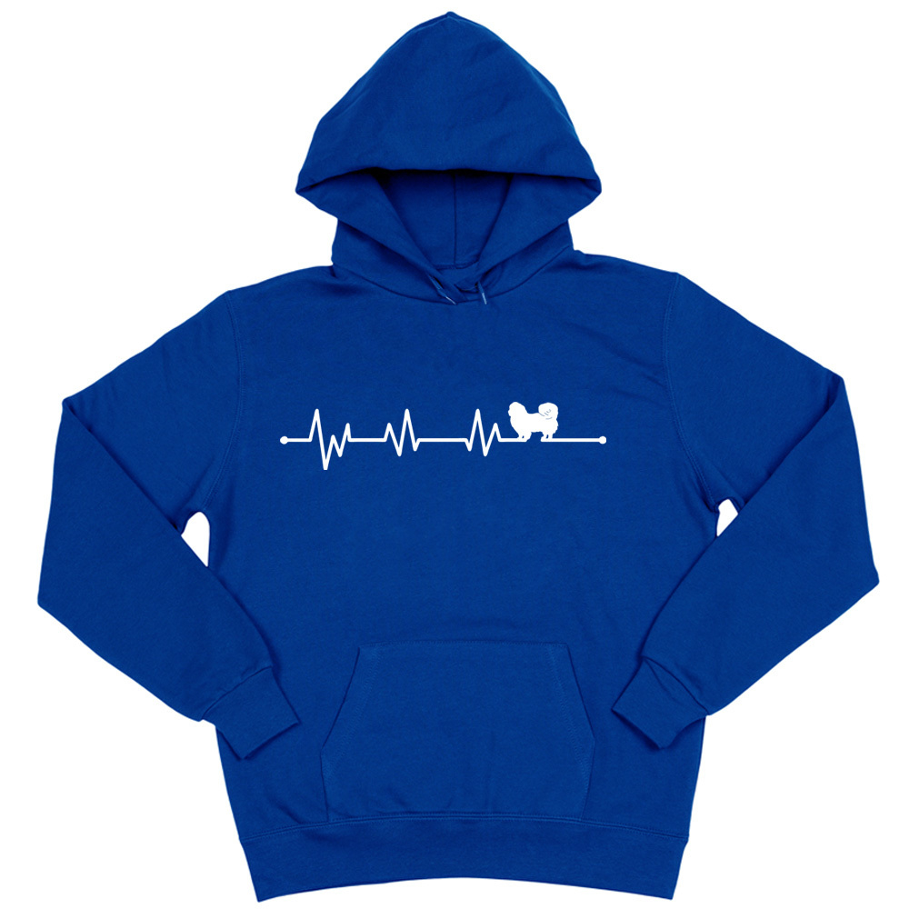 Толстовка "Пекинес - сердечный ритм"