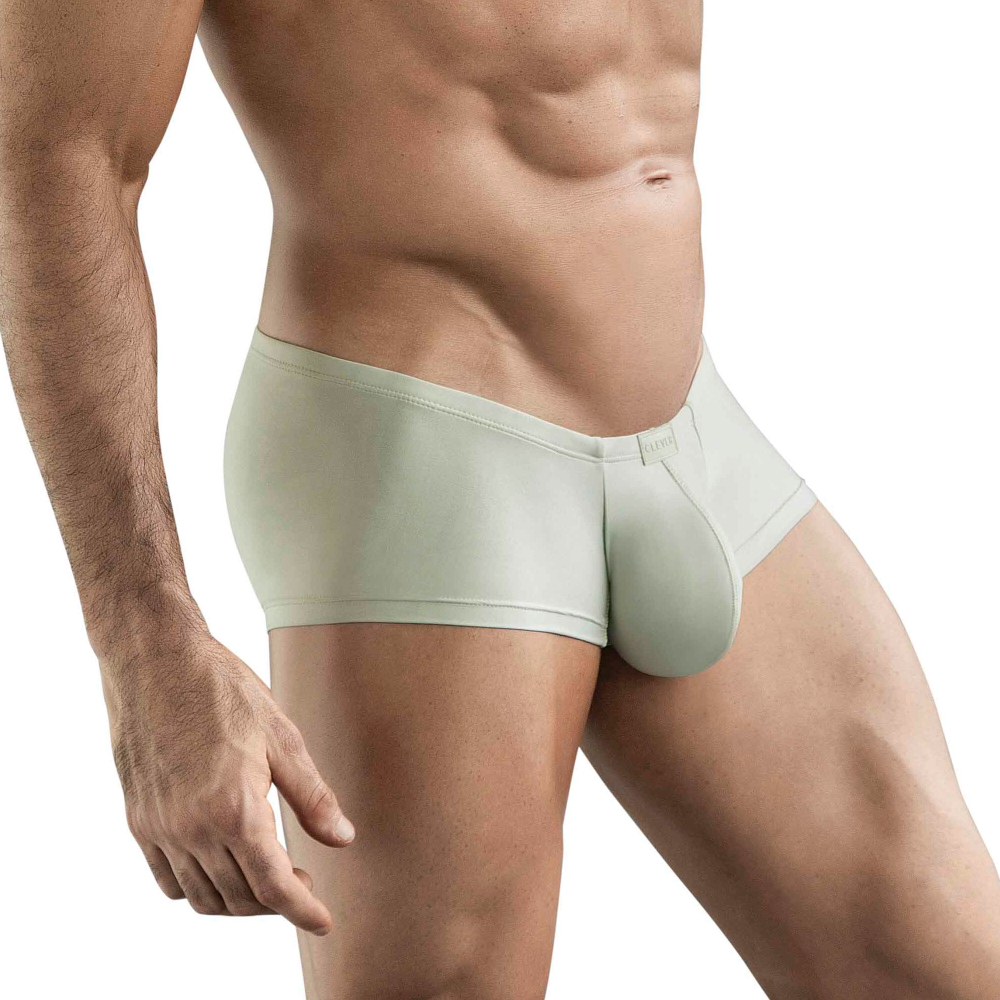 Мужские трусы хипсы светло-зеленые Clever Moda MAYA TRUNKS 178002