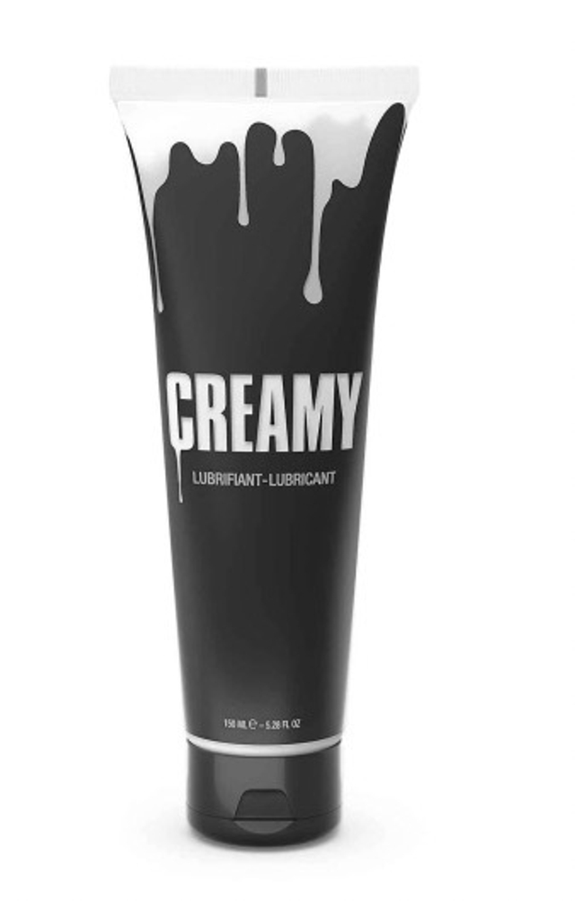 Лубрикант на водно-силиконовой основе Creamy с имитацией спермы, 150 мл
