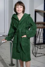 Халат для мальчика Комфорт-2 Виотекс ЗЕЛЁНЫЙ