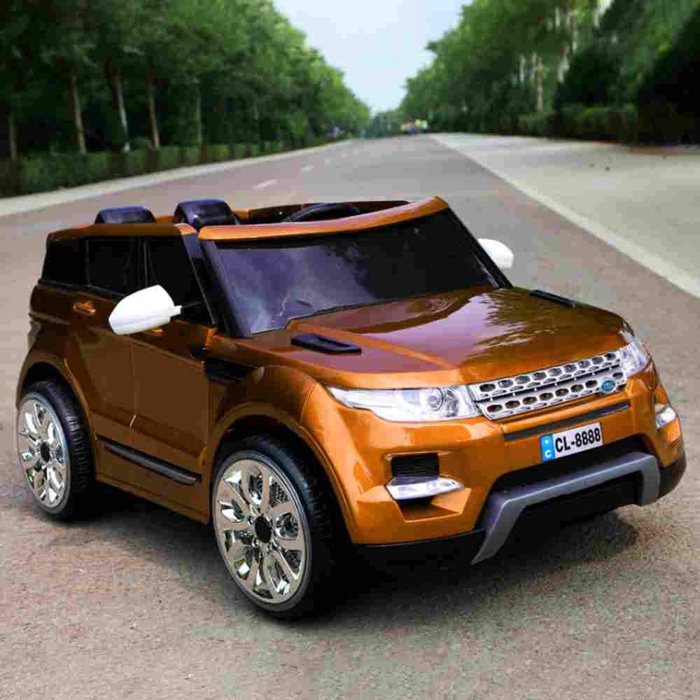 Детский электромобиль "Range-Rover" золотой