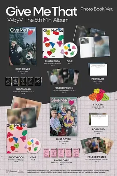 WayV - Give Me That [Photobook ver.]