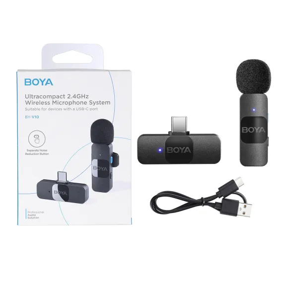 Boya BY-V10 Black
