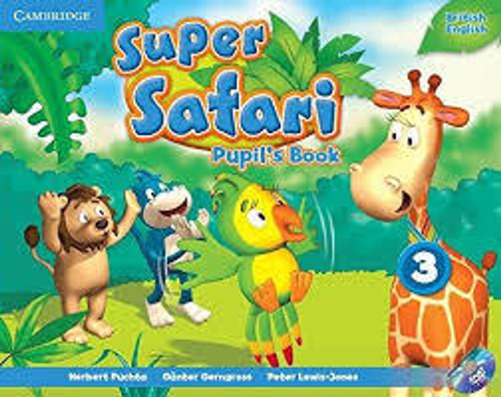 Super Safari 3 Pupil&#39;s Book with DVD-ROM