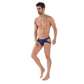 Мужские трусы джоки темно-синие Clever Moda VENTURE JOCKSTRAP 087908