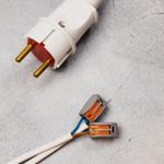 Универсальная клемма СМК 222-412, 2-проводная серая 0,08-2,5/4 мм² (20 шт./уп.) REXANT