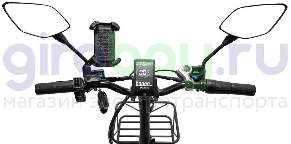 Электровелосипед Syccyba F11 Pro Dual 48V/23Ah (полный привод) - Серый обод фото №9