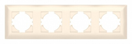 Рамка на 4 поста Gusi Electric BRAVO С1040-003