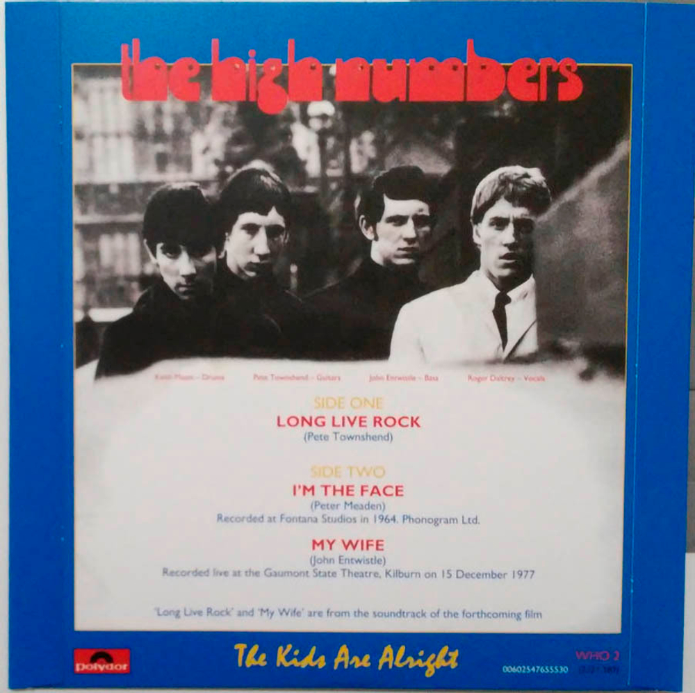The Who / The Polydor Singles 1975-2015 (14x7" Vinyl Single + 7" Vinyl Single EP)