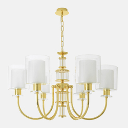 Люстра Crystal Lux ELENA SP6 GOLD