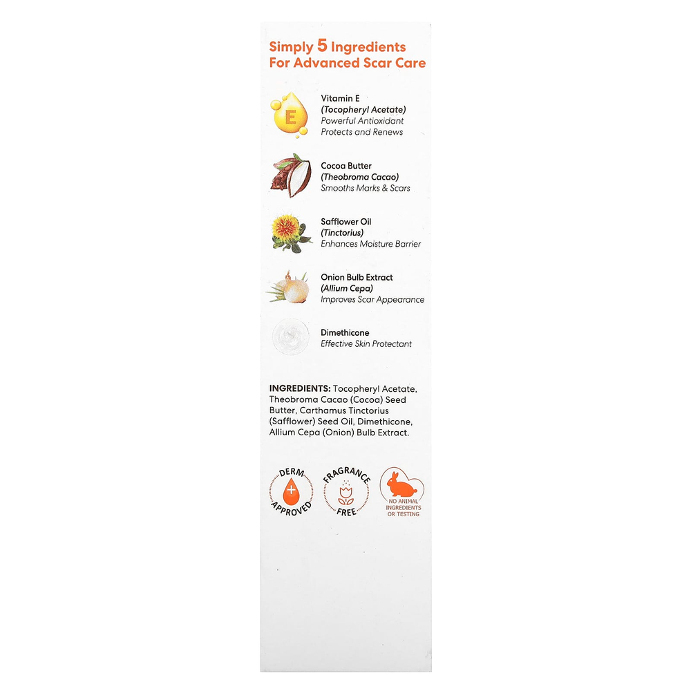 Palmer's, Cocoa Butter Formula® с витамином E, сыворотка от шрамов, без отдушек, 30 мл (1 жидк. унция)