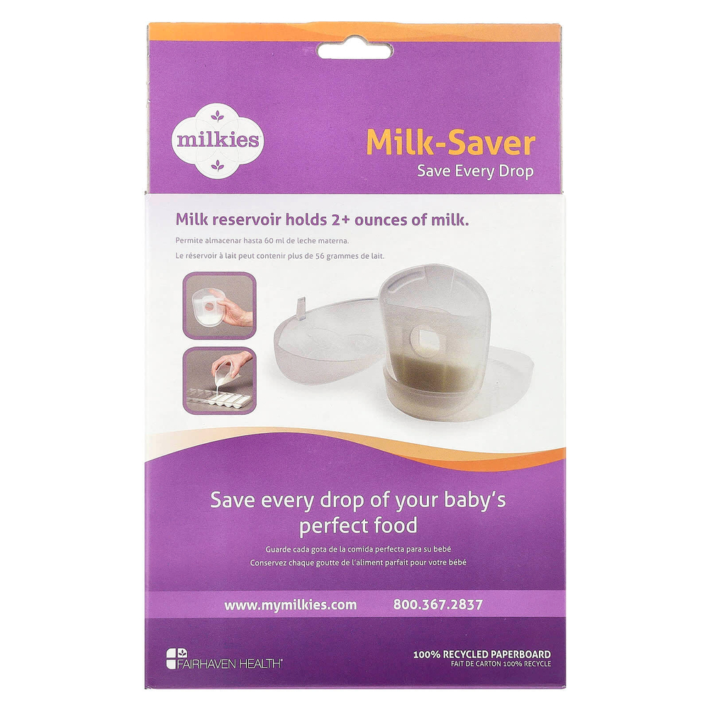Fairhaven Health, Milkies, контейнер для сбора грудного молока, 1 штука
