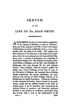 An inquiry into the nature and causes of the wealth of nations. Volume 1 | Adam Smith