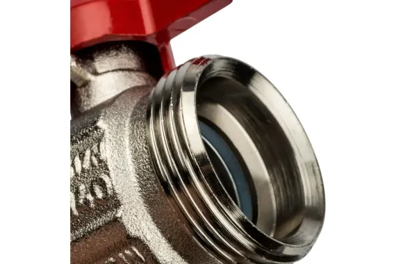 Комплект шаровых кранов STOUT с термометрами 1” 30329