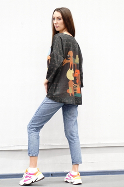 Туника "Эпатаж", по мотивам живописи художника Виктора Браунера