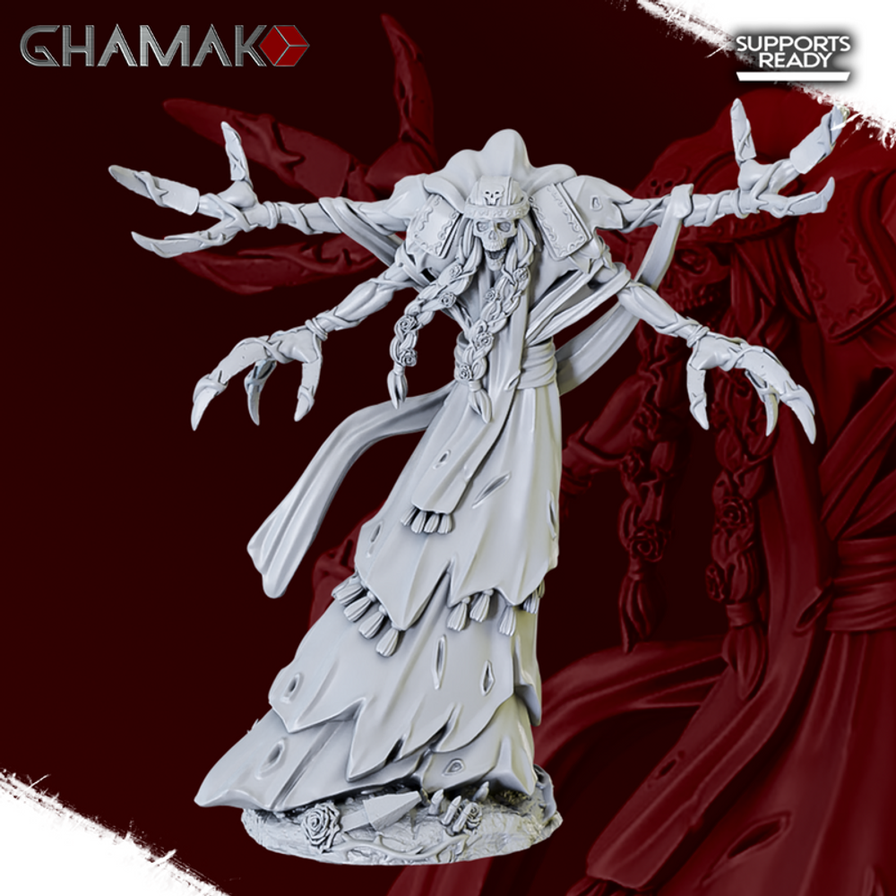 Grand Alliance Death Nighthaunt Krulghast Cruciator Призрачный мучитель №1 миниатюра для dnd, днд, pathfinder, фентези, Настольная игра, НРИ, Варгейм, РПГ