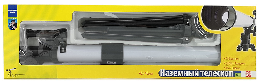 Телескоп игрушечный EDU-TOYS 45x (TS805)