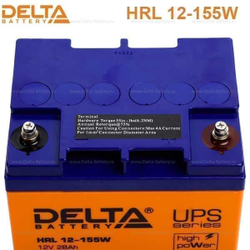 Аккумуляторная батарея Delta HRL 12-155W (12V / 28Ah)