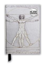 Bloknot \ Блокнот \ Notebook  Leonardo da Vinci: Vitruvian Man (Foiled Blank Journal)