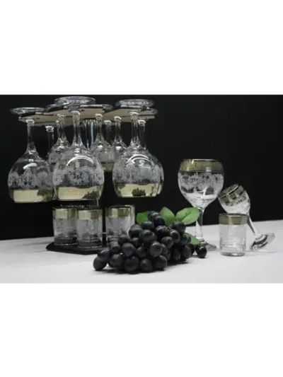 Барный набор 18 предметный с фужером