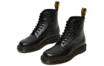 Dr.Martens/Dr. Martin 1460 Flames flame embossed lace-up 8-hole Martin boots for men and women in the same style black