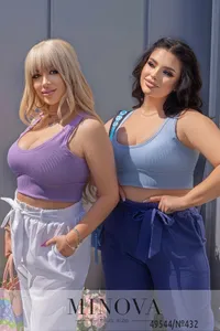 Брюки 432-белый Minova