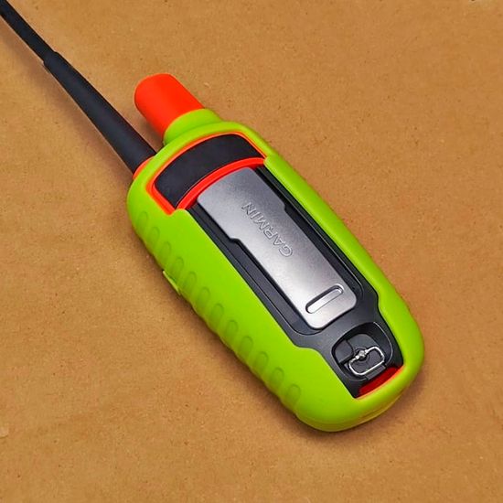 Чехол Garmin Alpha 50 / Astro 320 силикон (лайм)