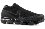 Кроссовки Nike Vapormax Se Laceless Cdg Triple Black