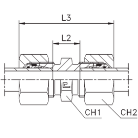 Соединение P DS08 16х1.5