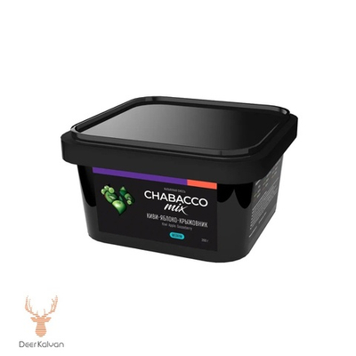 [М] Chabacco "Kiwi apple gooseberry" (Киви-яблоко-крыжовник) Medium 200 гр.