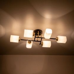 Citilux Генри CL130265 Люстра потолочная Чёрная