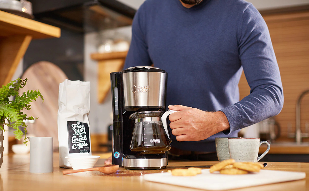 Кофеварка капельная Russell Hobbs 24210-56 металл