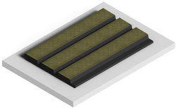 Стеновая панель HiWood декорированная, 270x12 см