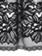 652 Кружево эластичное 17 см, Италия, черный 170