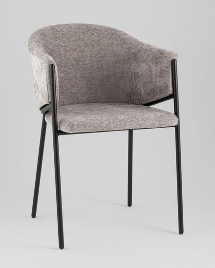 Стул обеденный Sheep шенилл серый