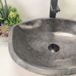 Раковина из речного камня RS-63660 (50*39*15) 0122