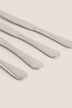 ZARA HOME КЛАССИЧЕСКИЙ НАБОР НОЖЕЙ ИЗ 4 ПРЕДМЕТОВ, СТАЛЬНОЙ