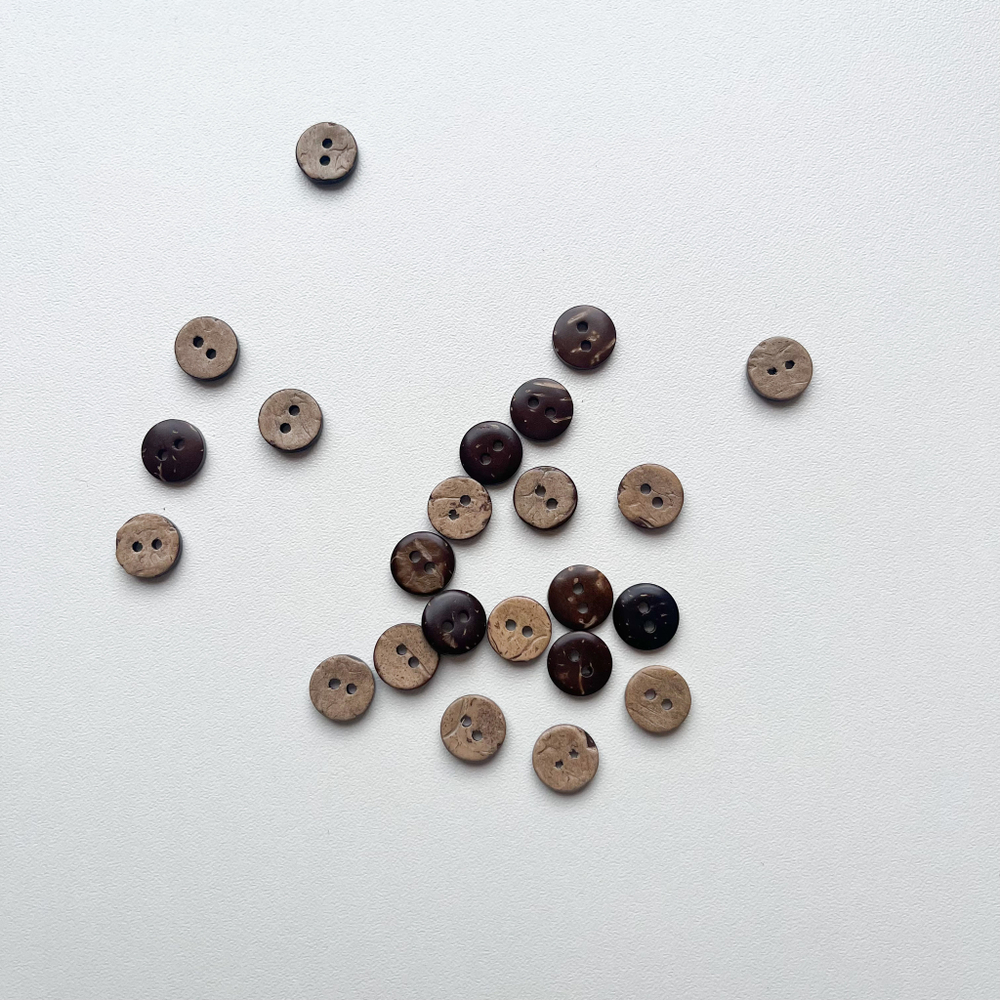 Пуговицы Кокосовые 9мм