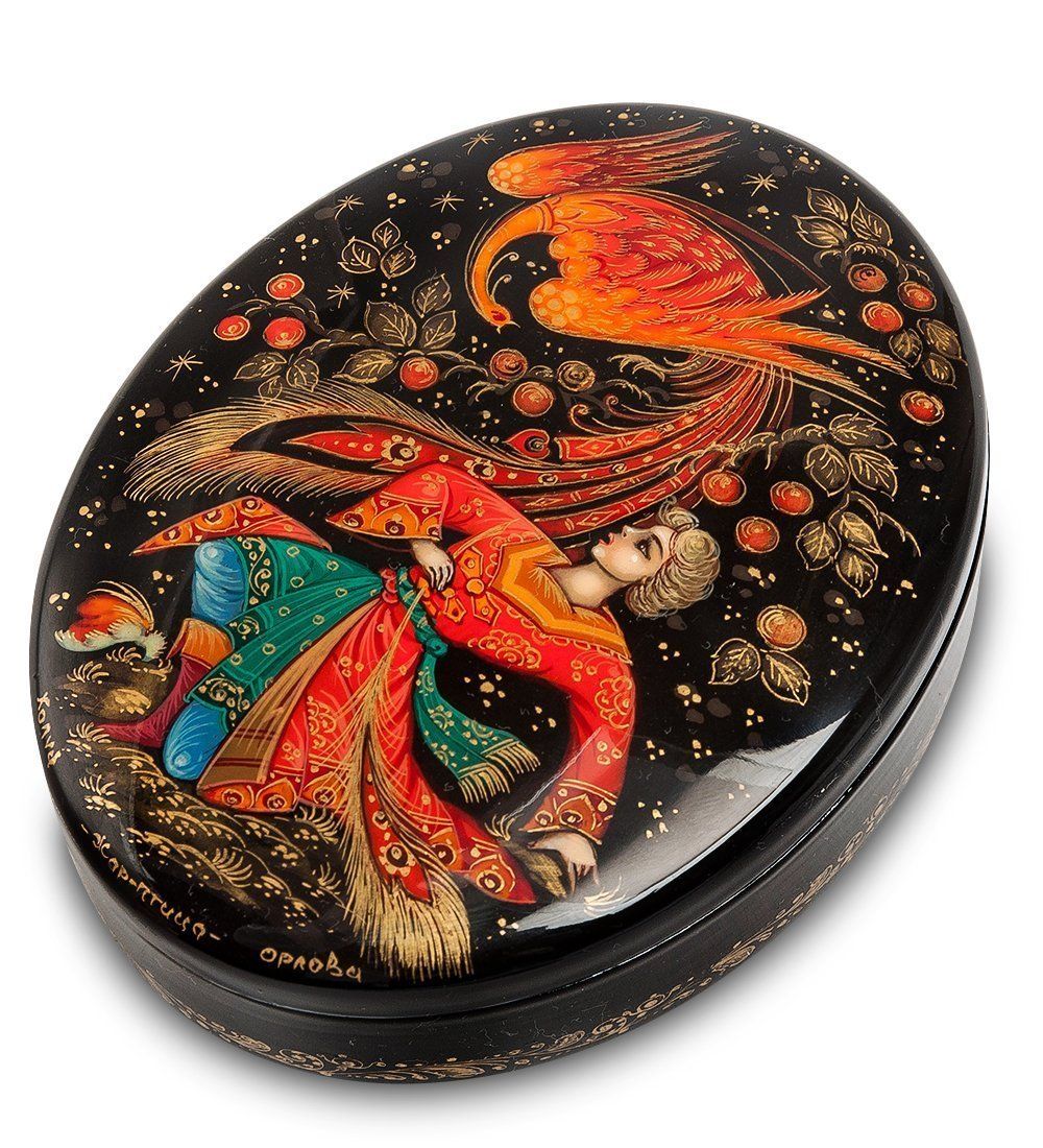 Народные промыслы ШК-45/15 Шкатулка «Жар-птица» Орлова