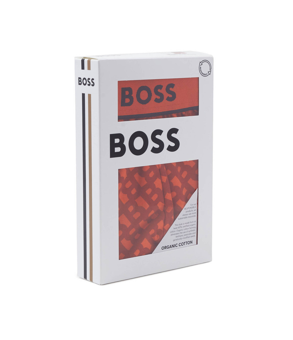 Трусики-боксеры Trunk 24 Print BOSS BLACK - оранжевый(50499336)