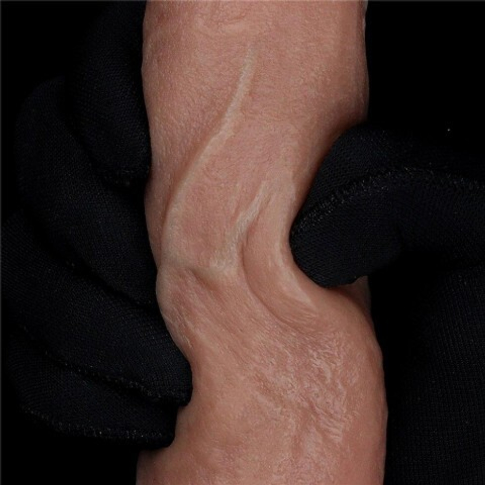 Фаллоимитатор Lovetoy (18,5×3,7 см) с двойной плотностью